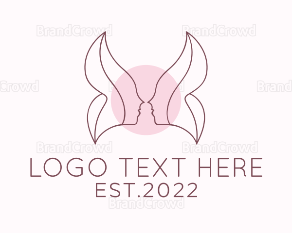 Beauty Product Wings Logo