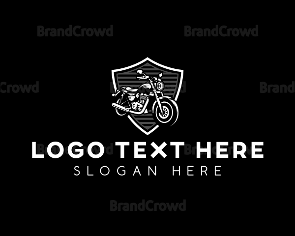 Motorcycle Bike Riding Logo