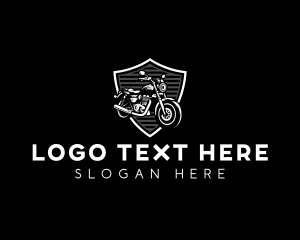 Vintage - Motorcycle Bike Riding logo design