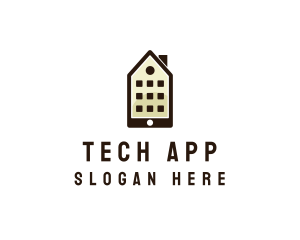 Application - Smart Home Application logo design