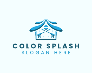 Home Maintenance Cleaning logo design