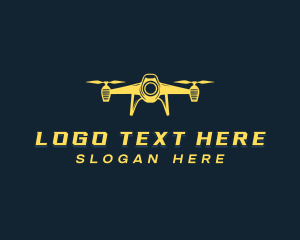 Videography - Drone Videography Copter logo design