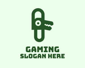 Modern Alligator Clip Logo