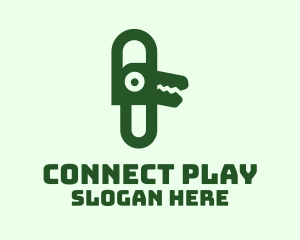 Attachment - Modern Alligator Clip logo design