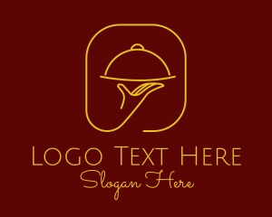 Server - Luxury Restaurant Server logo design