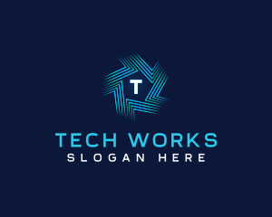 Tech Firm Digital logo design