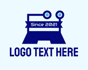 Online Tutorial - Tech Circuit Laptop logo design