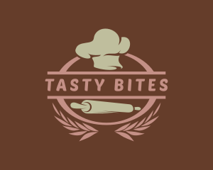 Delicious - Chef Hat Bread Cafe logo design