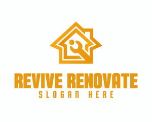 Renovate - Home Wrench Repair logo design