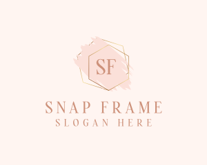 Feminine Watercolor Makeup logo design