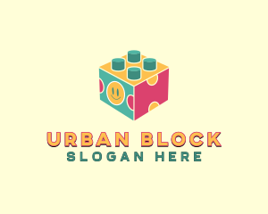 Block - Toy Puzzle Block logo design