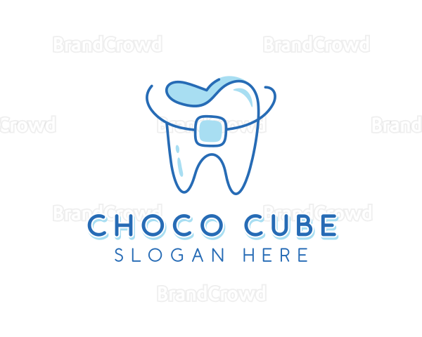 Dentist Tooth Orthodontist Logo