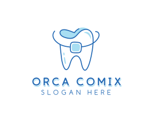 Dentist Tooth Orthodontist Logo