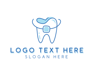 Dentist Tooth Orthodontist Logo