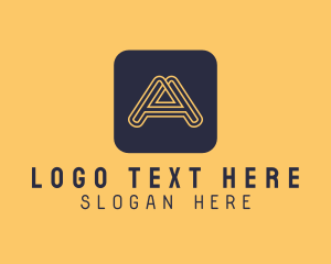 Agency - Tech Agency Letter A logo design