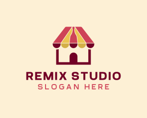 Retro Cafe Studio logo design