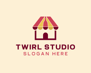 Retro Cafe Studio logo design