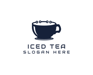 Tech Coffee Mug logo design