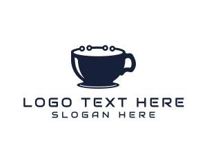 Restaurant - Tech Coffee Mug logo design