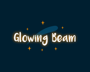 Shooting Star Lighting Wordmark logo design