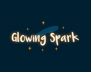 Shooting Star Lighting Wordmark logo design