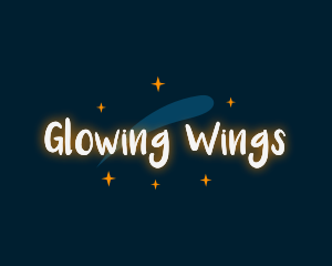 Shooting Star Lighting Wordmark logo design