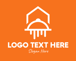 Cloche - Food Home Delivery Service logo design