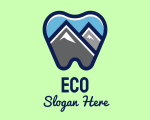 Molar - Mountain Peak Dental logo design