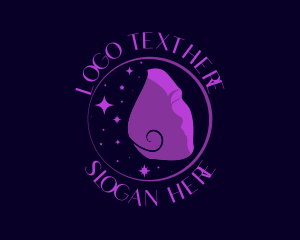 Aesthetic - Purple Mystic Beauty logo design