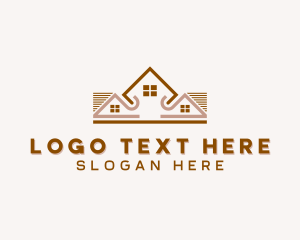Roofing - Residential Realty Roofing logo design