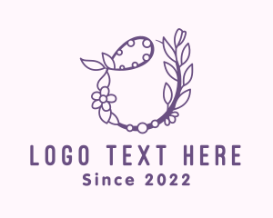 Daisy - Purple Flower Decor logo design