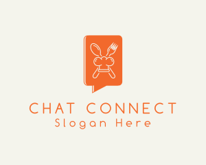 Chat - Restaurant Gourmet Chat logo design