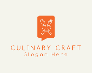 Cooking Class - Restaurant Gourmet Chat logo design