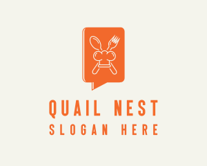 Restaurant Gourmet Chat logo design