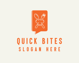 Restaurant Gourmet Chat logo design