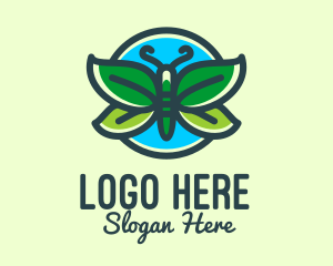 Butterfly Leaf Ecology Logo