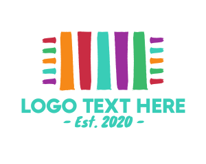Knitting - Colorful Carpet logo design