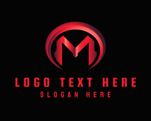Letter Hr - Modern Business Company logo design