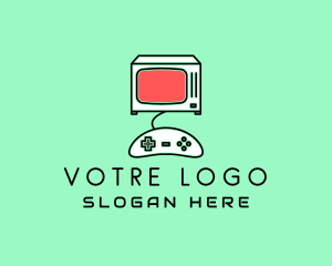 Television Video Game Logo