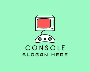 Television Video Game logo design