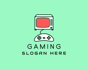 Game Buttons - Television Video Game logo design