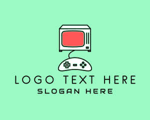 Handheld - Television Video Game logo design