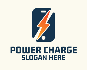 Charging - Mobile Phone Charge logo design