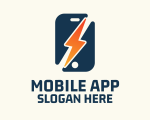 Screen - Mobile Phone Charge logo design