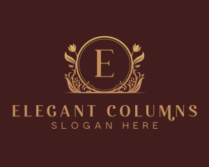 Premium Elegant Flower logo design