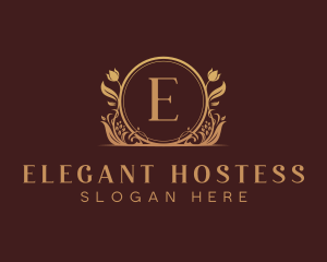 Premium Elegant Flower logo design