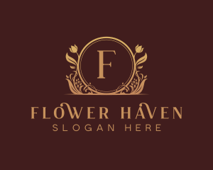 Premium Elegant Flower logo design