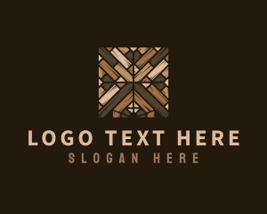 Pattern - House Wood Flooring logo design