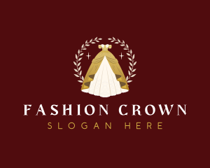 Princess Royal Gown logo design