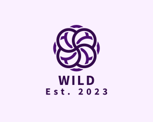 Digital - Swirl Flower Mandala logo design